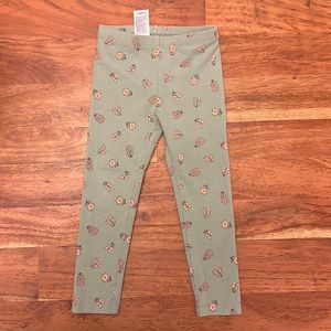 Girls Floral leggings